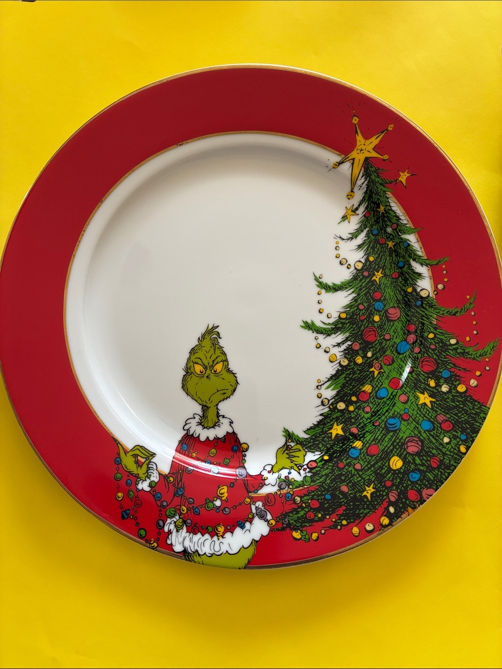 RESERVED FOR @jersee12…Grinch Bundle - Plate, DIY Garland, GiftTags/Ornamen - Picture 6 of 16